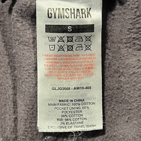 Gymshark Legacy Fitness Joggers Gym Workout Sweatpants Slate Gray Women's Small - Picture 10 of 14